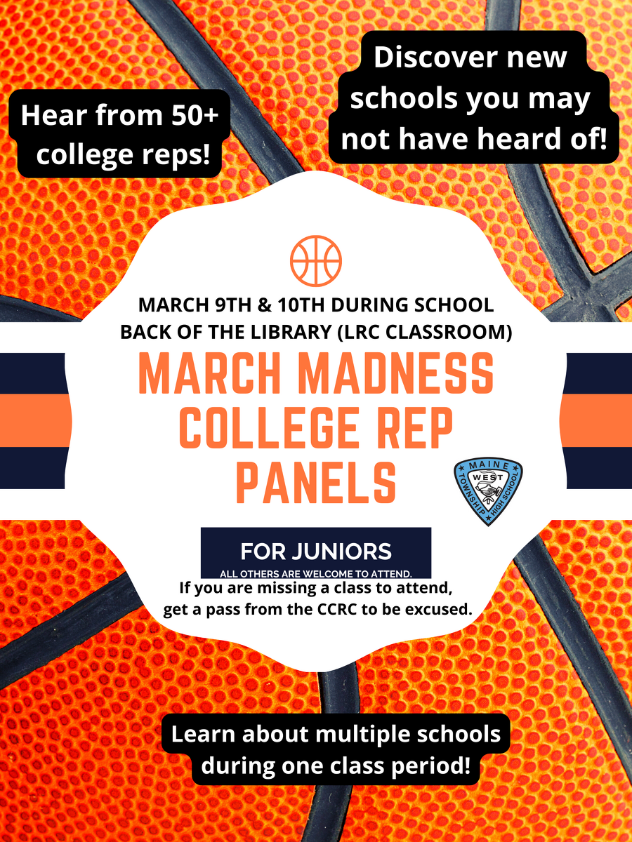 March Madness College Rep panels