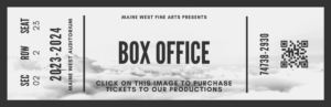 Black and White Vintage Movie Ticket